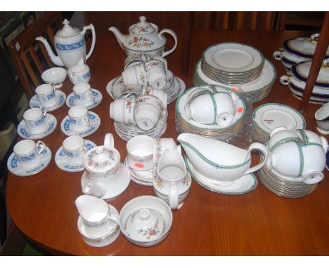 A Wedgwood part tea service in the Jade pattern