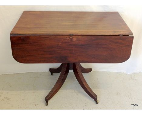 A Victorian Single Drawer Pedestal Sofa table