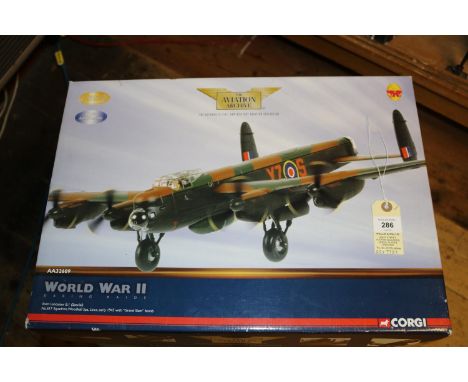 Corgi Aviation 1:72 'World War II Daring Raids RAF AVRO LANCASTER- B.l (Special) No.617 Squadron, Woodhall Spa, Lincs, early 