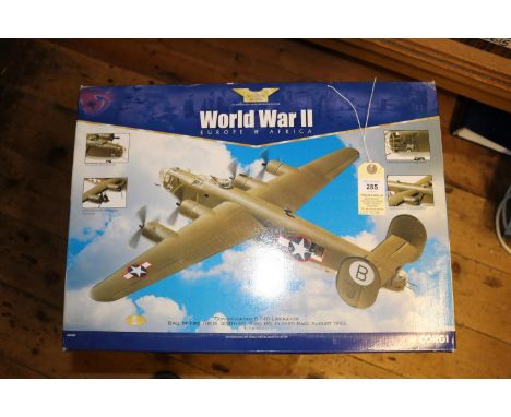 Corgi Aviation 1:72 Consolidated B-24D Liberator 'BALL OF FIRE THE III' 323th BS, 93rd BG, Ploesti Raid, August 1943 (AA34002