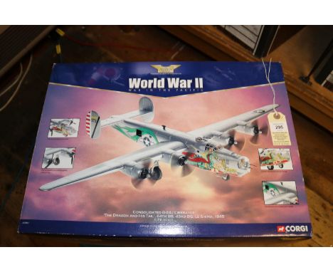 Corgi Aviation 1:72, World War II War In The Pacific Consolidated B-24J Liberator 'The Dragon And His Tail', 64th BS, 43rd BG