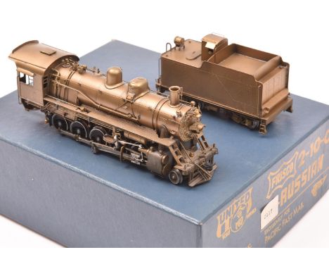 A United Scale Models, by Atlas Industries Japan, HO gauge locomotive for Pacific Fast Mail. A well detailed brass model for 