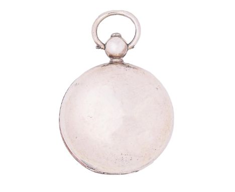 An Edwardian silver sovereign case, 31mm diam, maker W C B, Birmingham 1903 Light dents and wear, closing tightly shut