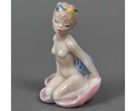 A scarce Wade fairy, for Pex Nylons, 5.5cm high