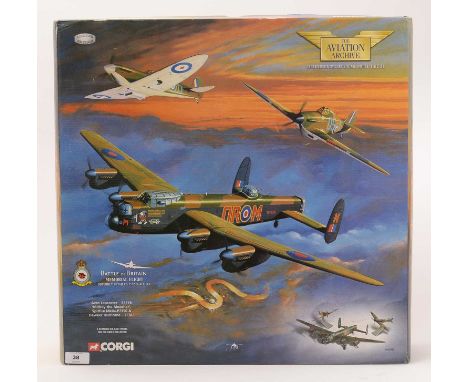 Corgi The Aviation Archive diecast scale 1:72 Battle of Britain Memorial Flight Avro Lancaster - EE176, Mikey the Moocher, AA