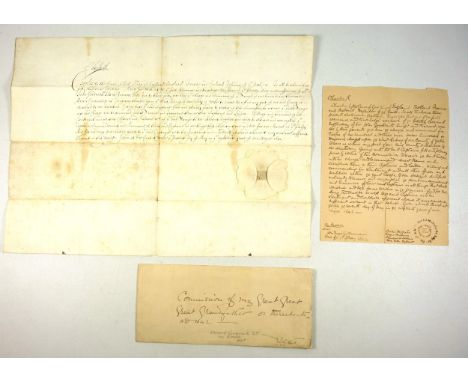 Charles I commission to Sir John Goodrick, Knight and Baronet, to charge and command a troop of one hundred and three score H