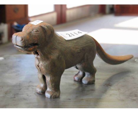 A dog nutcracker 