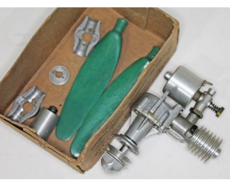An Electronic Developments Mark II model aircraft diesel engine.  