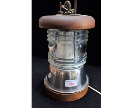 A SHIP'S LAMP