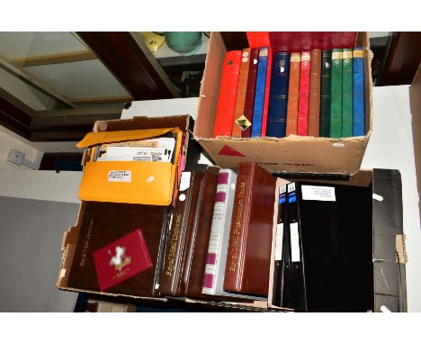 A VERY LARGE MAINLY GB MINT AND USED COLLECTION IN THREE BOXES, greatest volume in low value duplicated used early to modern,