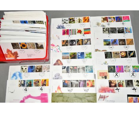 A BUNDLE OF APPROXIMATELY EIGHTY GB FIRST DAY COVERS to approximately 2008, not comprehensive