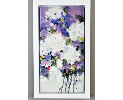 DANIELLE O'CONNOR AKIYAMA (CANADIAN 1959), 'Posterity I', a limited edition print on canvas of flowers, 75/195, signed lower 