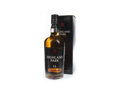 HIGHLAND PARK 12 YEARS OLD Single Malt Scotch Whisky 70cl, 40% volume, in carton.