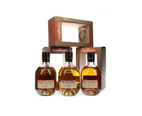 GLENROTHES SHERRY CASK RESERVE (2) Single Malt Scotch Whisky 700ml, 40% volume, in carton. GLENROTHES VINTAGE RESERVE Single 
