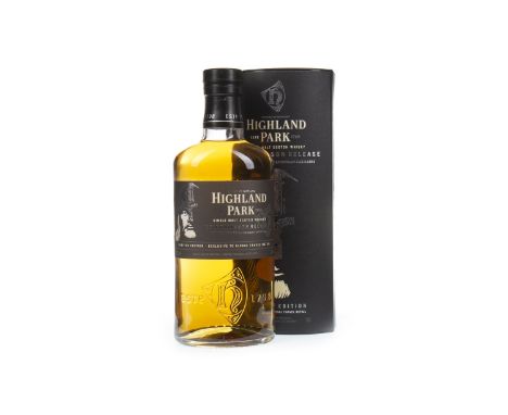 HIGHLAND PARK LEIF ERIKSSON Single Malt Scotch Whisky Matured exclusively in American oak. 70cl, 40% volume, in box.