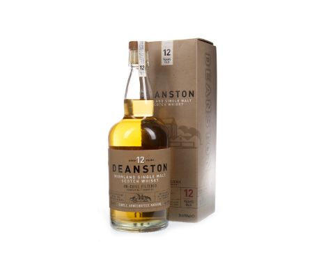 DEANSTON AGED 12 YEARS Single Malt Scotch Whisky 70cl, 46.3% volume, in carton.