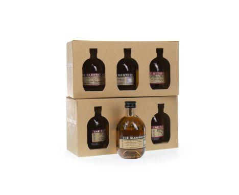 SEVEN 100ML BOTTLES OF GLENROTHES Single Malt Scotch Whisky Includes 2x Glenrothes 2004 (43%), 2x Glenrothes Vintage Reserve 
