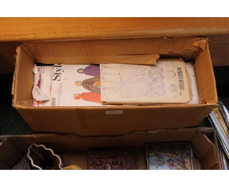Collection of assorted Vintage Knitting and clothing patterns 