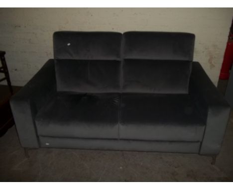 A MODERN 2 SEATER SOFA