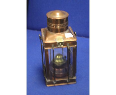 A COPPER LAMP