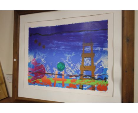 A LARGE MODERN LIMITED PRINT "NEMESIS" 46/90 1897 BY PAUL BEN JAMIS