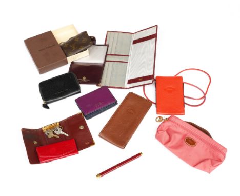 A LARGE COLLECTION OF LEATHER ACCESSORIES (QTY)To include items by Smythson, Louis Vuitton, Longchamp and Cartier