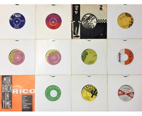 REGGAE - UK 7" COLLECTION. Dropping the biscuit on this cool collection of around 67 x UK issue Reggae/Ska 45s. Artists/title