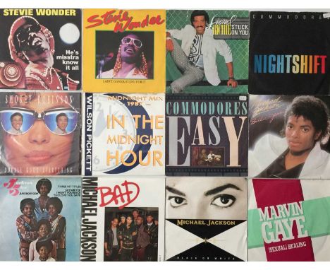 UK MOTOWN 7" COLLECTION (TMG 700s &amp; 1000s). An extensive collection of around 229 7" singles, all Motown releases with a 