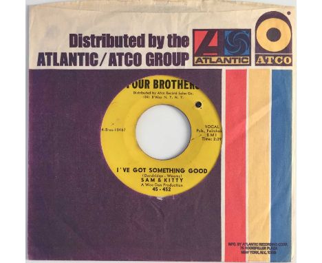 SAM &amp; KITTY - I'VE GOT SOMETHING GOOD 7" (US NORTHERN - FOUR BROTHERS 45-452). A furious northern 7" by Sam &amp; Kitty; 