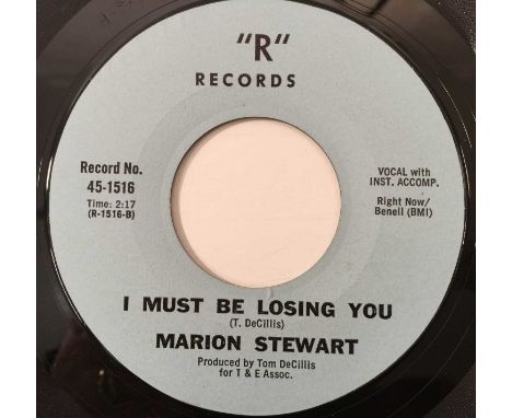 MARION STEWART - I MUST BE LOSING YOU (R RECORDS - 45-1516). A mighty fine gem from 1967 by Marion Stewart to include I Must 