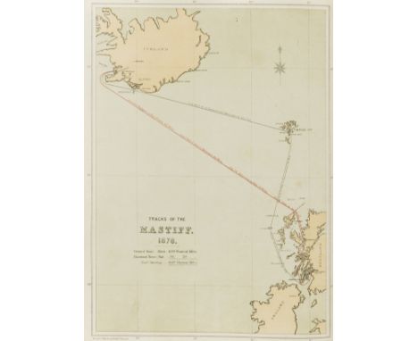 Trollope (Anthony) How the "Mastiffs" went to Iceland, first edition, half-title, colour map frontispiece, 13 lithographed pl