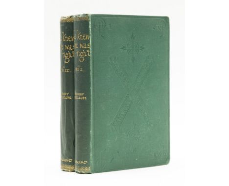 Trollope (Anthony) He Knew He Was Right, 2 vol., first edition in book form, frontispieces and 30 wood-engraved plates by Mar