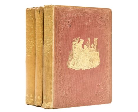 Dickens (Charles) A Child's History of England, 3 vol., first book edition, first issues, half titles, wood-engraved frontisp