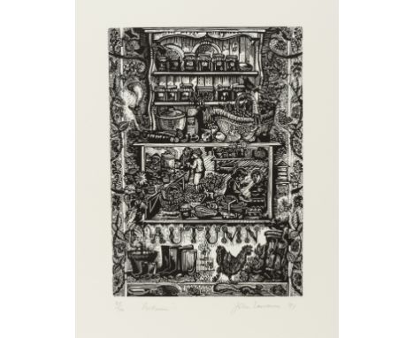 Fleece Press.- Lawrence (John) The Four Seasons: Four Wood Engravings made in 1982 to illustrate The Magic Apple Tree, by Sus