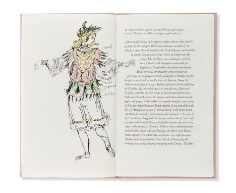 Parrot Presses &amp; Artists' Choice Editions.- Blamires (David) Adults Alphabets, number LXII of LXXXV partly hand-coloured 