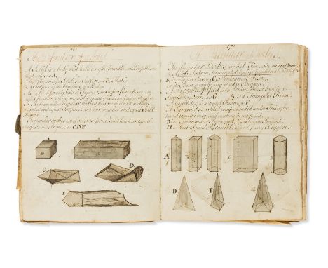 Mathematics.- Geometry.- Geometry theorical [sic] and practical, manuscript, 162pp., illustrations (some with grey wash) and 