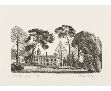 Fleece Press.- Society of Wood Engravers. The Great Storm of October 1987 and its aftermath: Five Wood Engravings..., number 