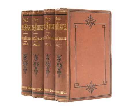 Trollope (Anthony) The Prime Minister, 4 vol., first edition in book form, occasional light foxing or soiling, original brown