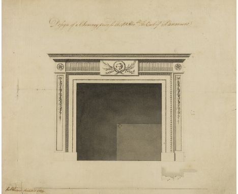 Architecture.- Adam (Robert, Scottish Neoclassical architect, interior designer and furniture designer, 1728-1792) Unexecuted