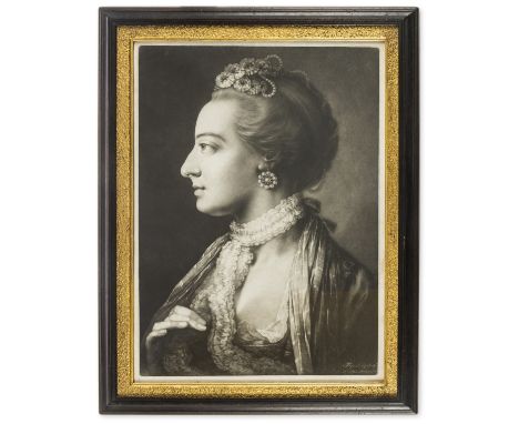 Frye (Thomas, portrait painter, mezzotinter and porcelain manufacturer, c. 1710-1762) A fashionable lady, from: 'Ladies, very