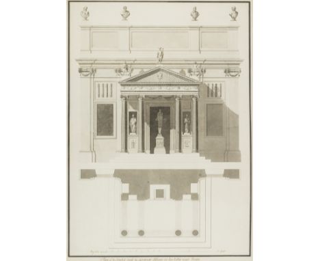 Architecture.- Byres (James, Scottish artist, lived mainly in Rome, Grand Tour "cicerone" and art dealer, 1734-1817) Plan of 