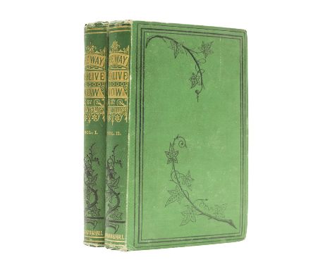 Trollope (Anthony) The Way We Live Now, 2 vol., first edition in book form, frontispieces and 38 wood-engraved plates by Luck