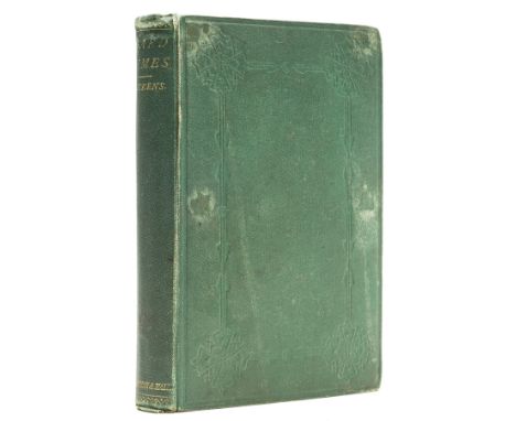 Dickens (Charles) Hard Times. For These Times, first edition in book form, later issue with p.244 correctly numbered, half-ti