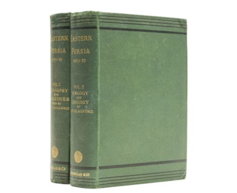 Persia.- Goldsmid (Frederick John) Eastern Persia: An Account of the Journeys of the Persian Boundary Commission 1870-71-72, 