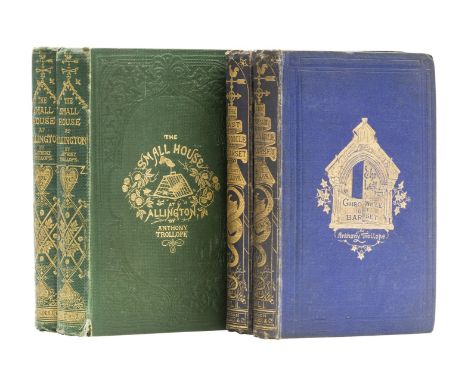 Trollope (Anthony) The Last Chronicle of Barset, 2 vol. first edition in book form, first issue, bound from parts, frontispie