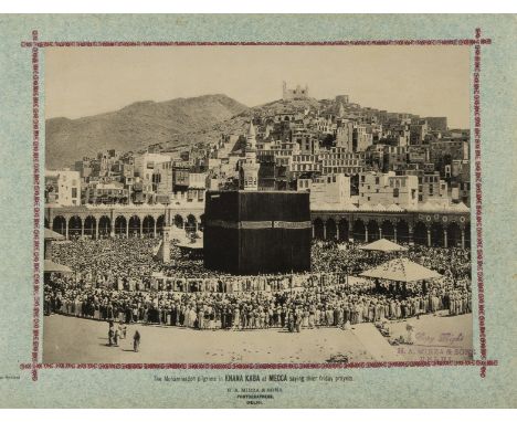 Mecca &amp; Medina.- Mirza (H. A. and Sons, photographers) 12 photographs of Mecca, Medina, and other holy places, collotypes