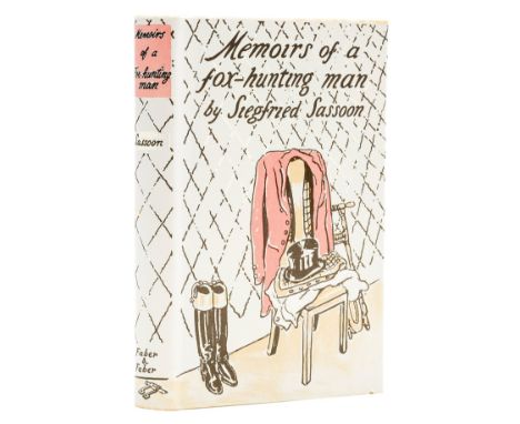 Sassoon (Siegfried) Memoirs of a Fox-Hunting Man, number 13 of 300 copies signed by the author and illustrator, 7 plates, ill