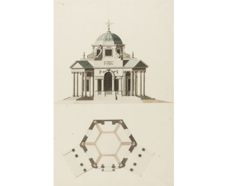 Architecture.- Sandby (Thomas, English draughtsman, co-founder of Royal Academy, architect and teacher, 1721-1798) Design for