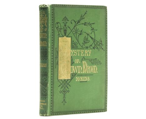 Dickens (Charles) The Mystery of Edwin Drood, first edition in book form, engraved frontispiece, additional title and 12 plat