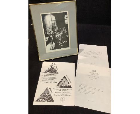 David M R Jones RA, Paris Cafe, a limited edition lithographic print, 6/50, signed and titled in pencil to the margin, 23.5cm